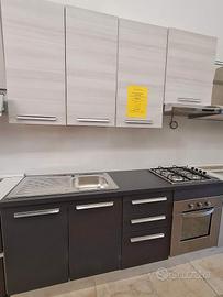 CUCINA COMPONIBILE MODERNA GRIGIO ANTRACITE – LARI