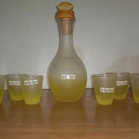 Set Limoncello In Vetro 