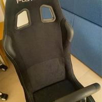 Playseat Alcantara e volante Thrustmaster tmx