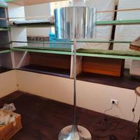 Rarissima FLOS Spun Light Acciaio/Cromata 