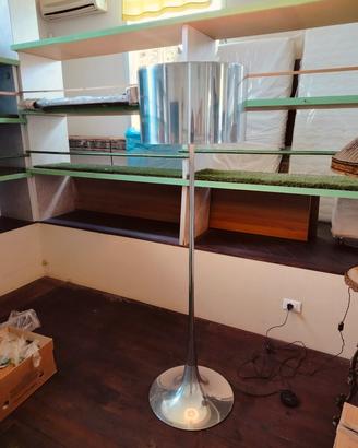 Rarissima FLOS Spun Light Acciaio/Cromata 