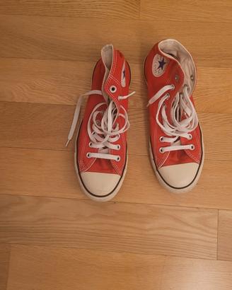 Converse Chuck Taylor All Star – Rosso Corallo (Hi