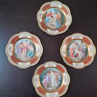 Set 4 piatti Bavaria Schumann