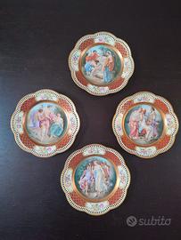 Set 4 piatti Bavaria Schumann