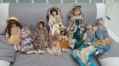 Bambole di porcellana da collezione