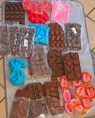 Stampi di silicone alimentare nuovi