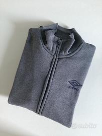 Felpa pesante da uomo con zip Umbro