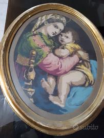 quadro ricamato 