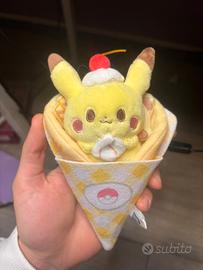 Peluche Pikachu crepe takara tomy originale