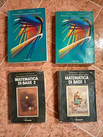 4 Testi scolastici matematica anni 90