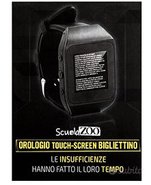 Orologio bigliettino per copiare