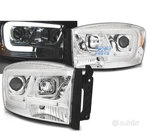FARI PER DODGE RAM 06-08 A TUBO LED CROMATI