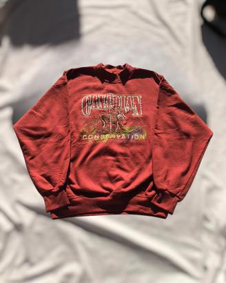 Felpa Canadian Hoodie Mountain Nike Vintage sweats