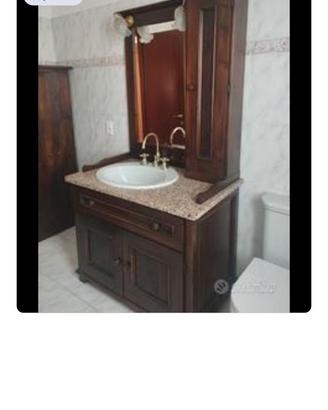 Mobile bagno in arte povera
