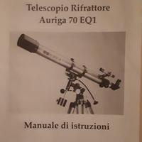 Telescopio rifrattore  auriga 70 EQ1