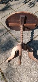 Tavolino arte povera