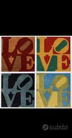 Robert Indiana-love-quattro stagioni