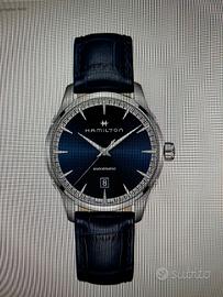 Orologio Hamilton Jazzmaster automatico blu