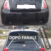 Cablaggio MODIFICA FANALI  FIAT 500