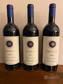 SASSICAIA 2020 2021 2022