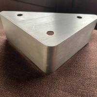 Piedini per divani o mobili alluminio