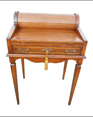 Scrittoio con serrandina porta pc e pianetto