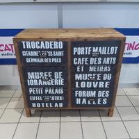 MOBILE MAISON DU MONDE 6 CASSETTI SCRITTE