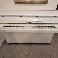 Pianoforte verticale (laccato bianco)
