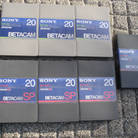 Gruppo videocassette sony betacam sp