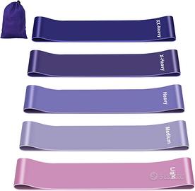 ELASTICI FITNESS PALESTRA IN LATTICE 5 PZ