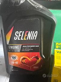 Olio Selenia 5W40 GPL/metano – 3 litri