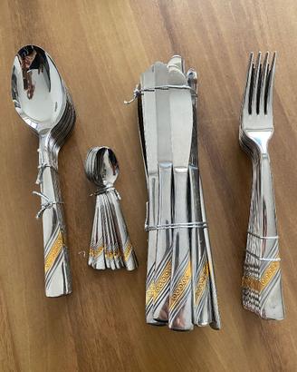 Set posate acciaio inox Inoxriv Italy