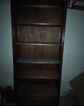 Libreria con 1 cassetto e 5 ripiani