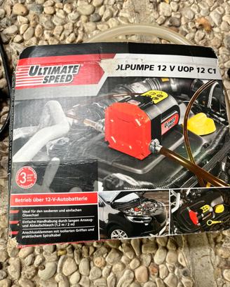 Pompa aspirazione olio auto 12V Ultimate