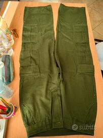 jeans cargo army green 