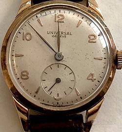 Universal Geneve orologio donna oro 18
