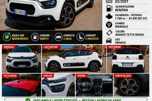 CITROËN C3 PURETECH83 S&S FEEL PACK2021-61.000Km