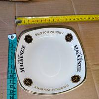 Raro Piattino Scotch Whisky Real Mackenzie England