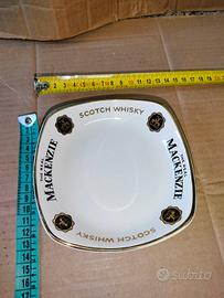 Raro Piattino Scotch Whisky Real Mackenzie England