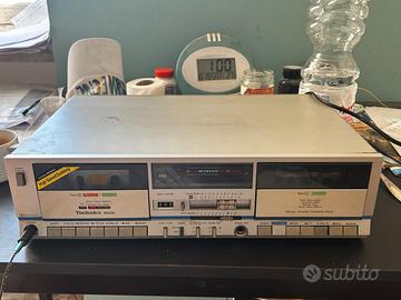 Piastra cassette technics RS M222