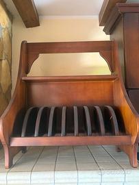 porta piatti in legno