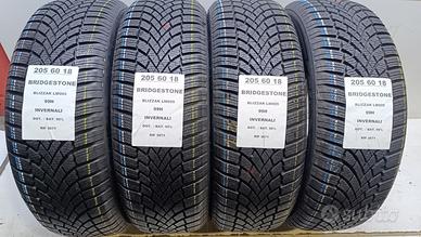 4 GOMME 205 60 18 BRIDGESTONE INV RIF3671