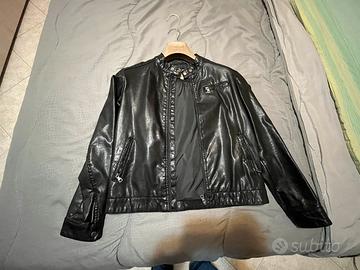 Giacca in pelle nera Original Marines boy 11/12