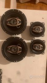 Casse Audio Auna per auto  2 x 400W + 2 x 250W