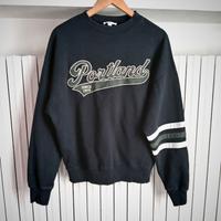 Felpa blu scuro Unisex. Subdued. Taglia M.