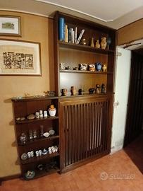 Mobile, copritermosifone con mensole incorporate