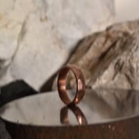 Anello forgiato rame