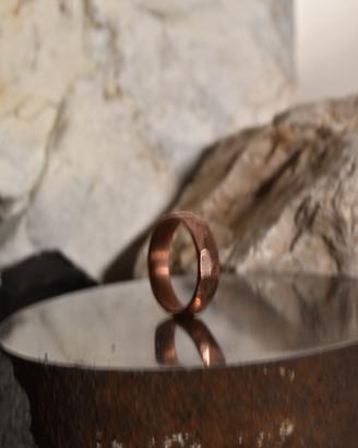 Anello forgiato rame