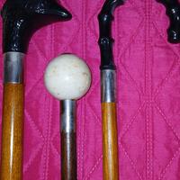 bastoni vintage da passeggio da collezione 