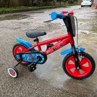 Bicicletta spiderman 12 pollici bambino